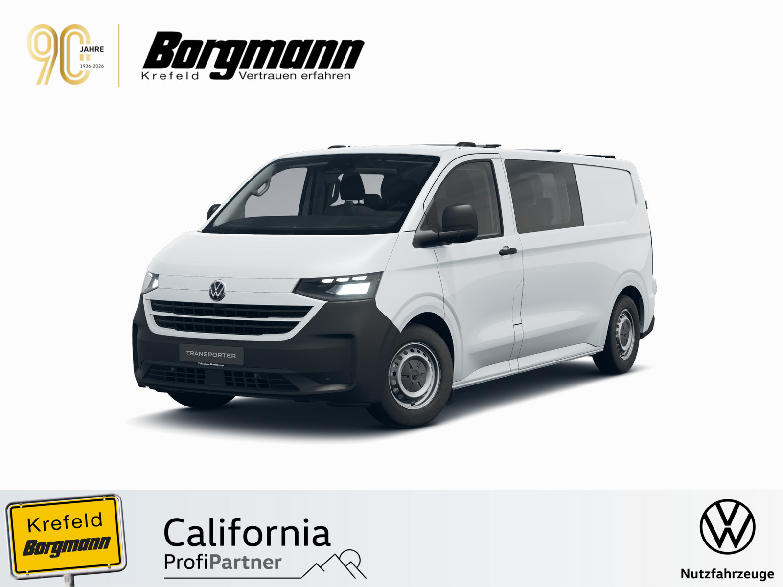 VW T7 Kasten Plus 2.0 TDI LR L2H1 LED KAMERA PDC