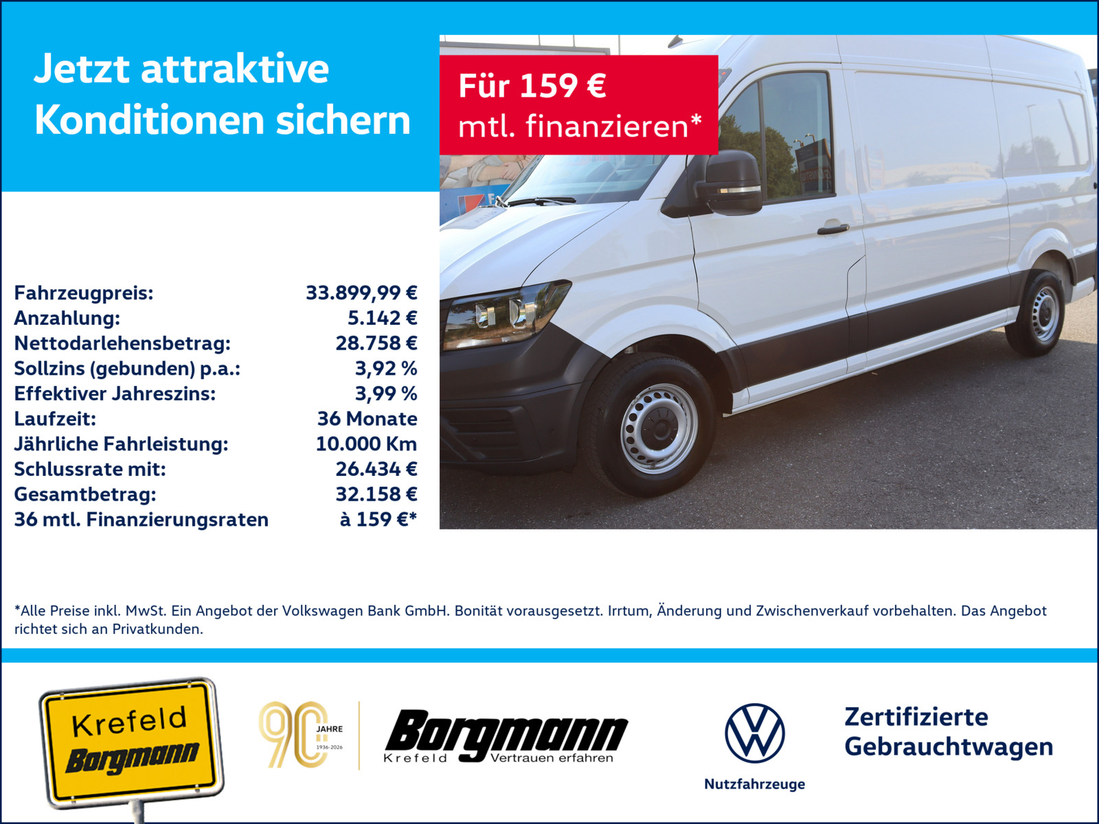 VW Crafter 35 2.0 TDI L2H2 FWD