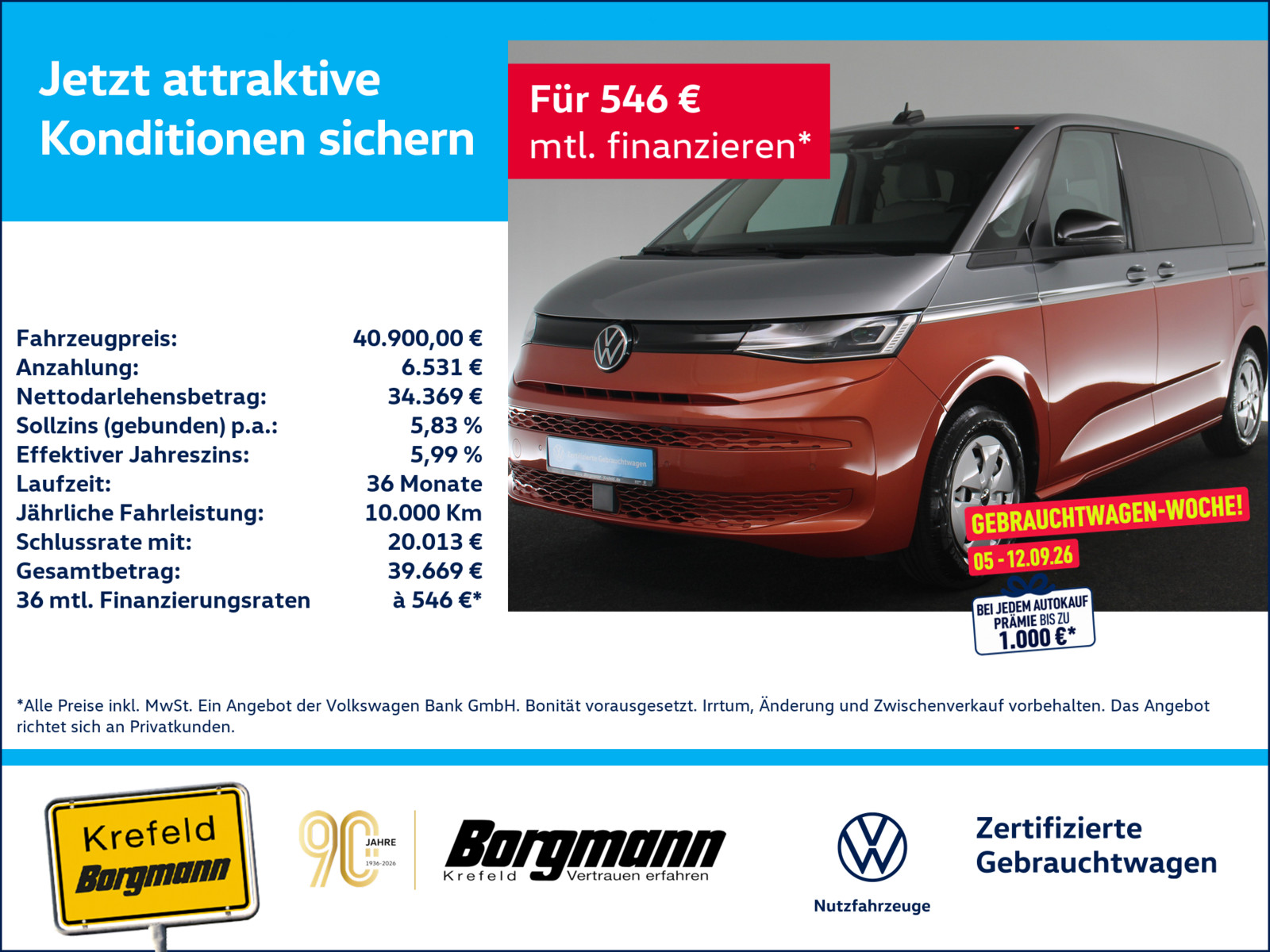 VW Multivan 1.5 TSI