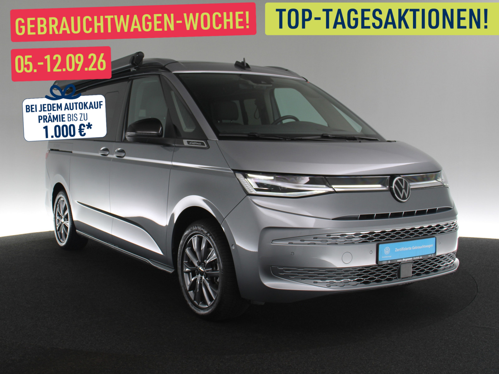 VW T7 California 2.0 TDI Ocean AHK MATRIX-LED STAND VW T7 California 2.0 TDI Ocean AHK MATRIX-LED STAND