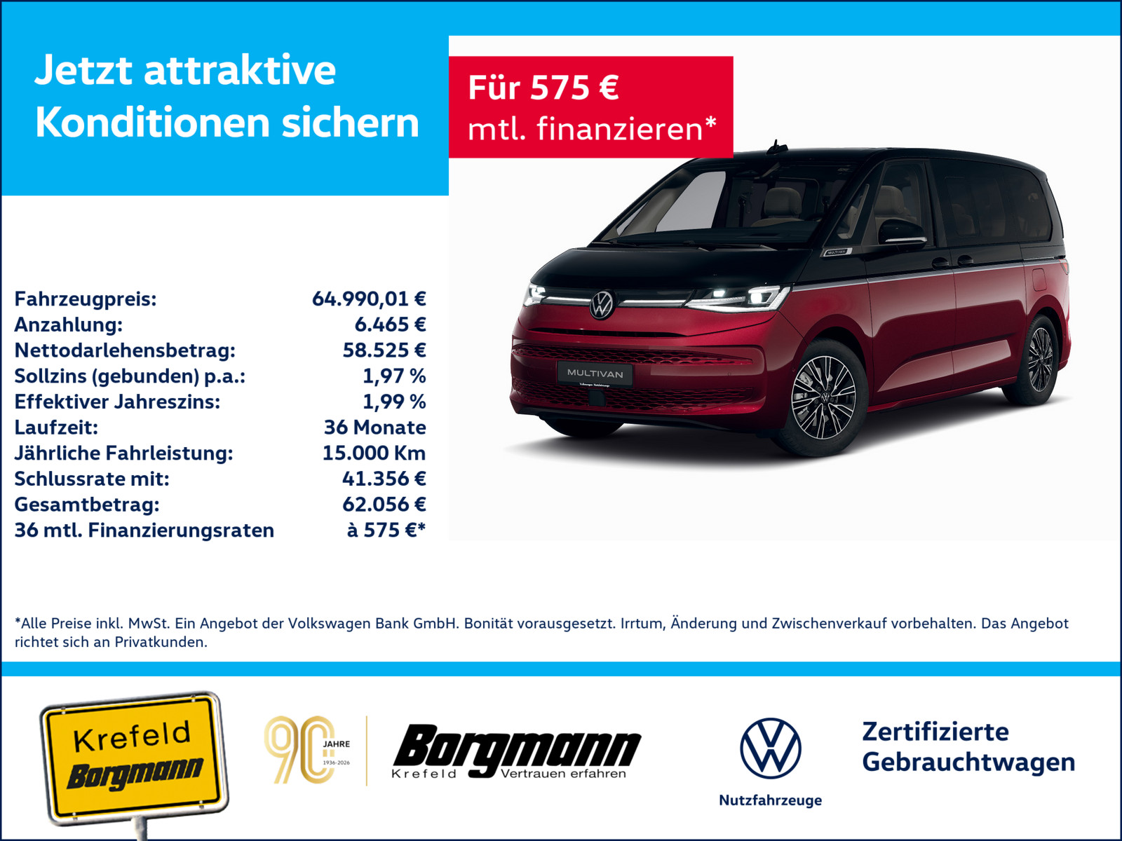 VW Multivan 1.5 TSI eHybrid 4MOTION Style