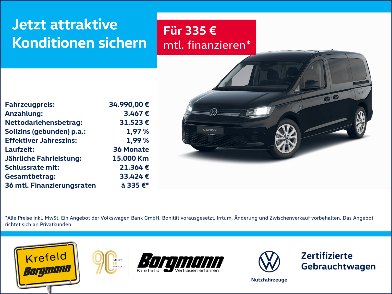 VW Caddy 1.5 TSI eHybrid Maxi Life
