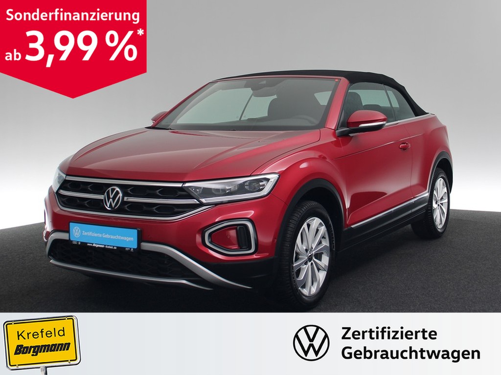 VW T-Roc Cabriolet 1.5 TSI Style+LED+AppConnect
