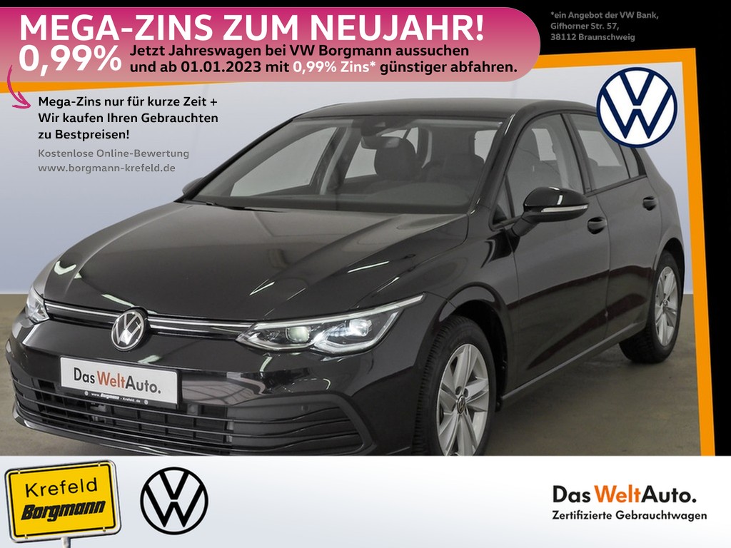 VW Golf VIII  1.5TSI LIFE, LED,Sitzhzg.,PDC,Navi