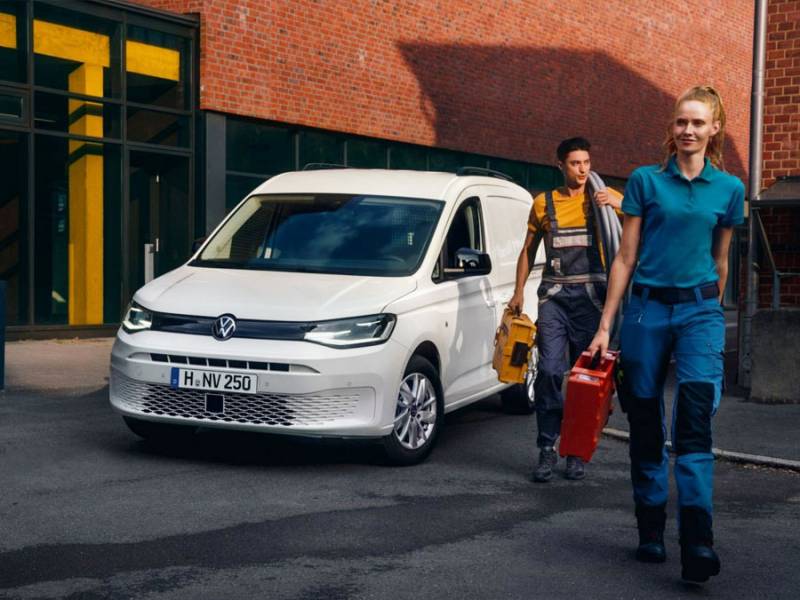 VW Caddy Cargo mit Würth-Regal - ohne Anzahlung 
