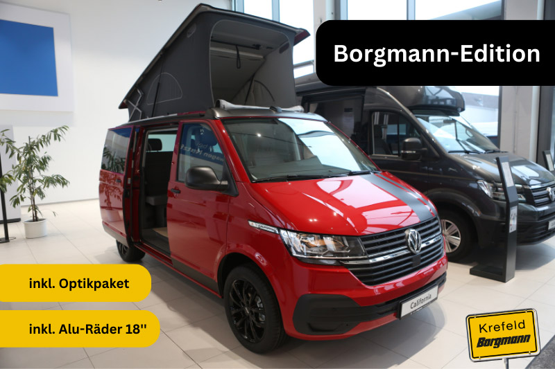 VW California 6.1 Beach Camper mit Aufstelldach 