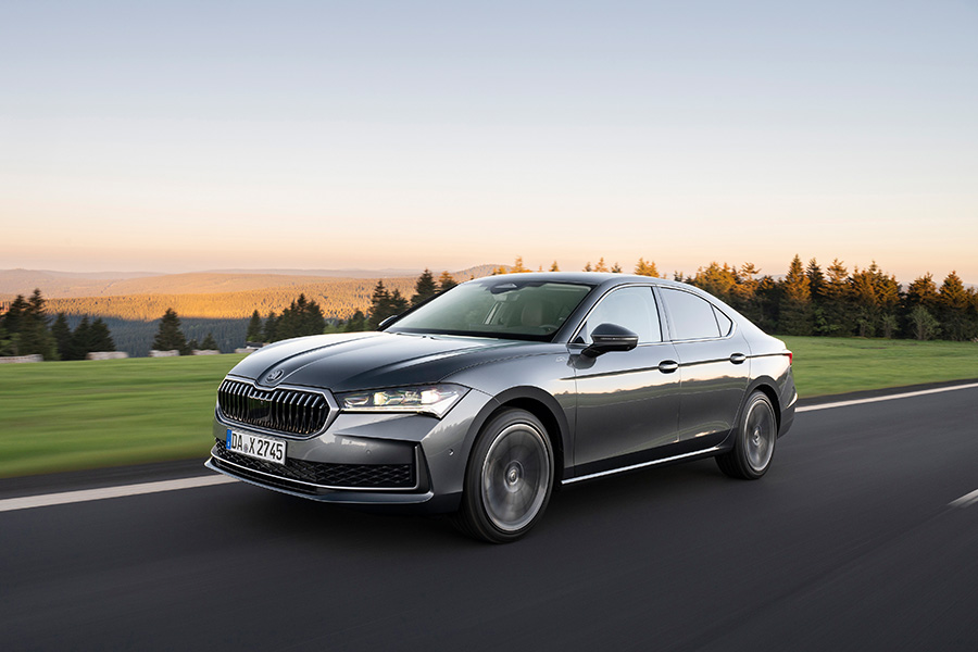 Der Skoda Superb bei AUtohaus Borgmann