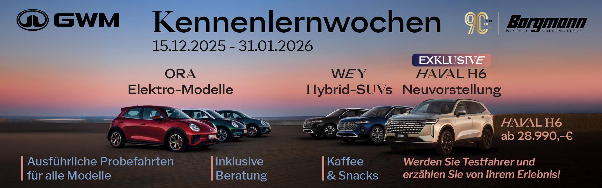 GWM Kennenlernwochen