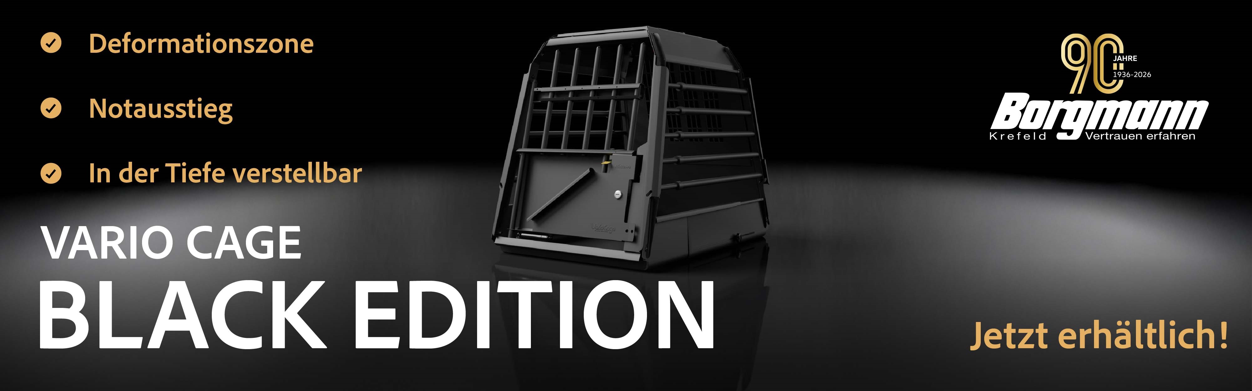 Hundetransportbox bei Borgmann