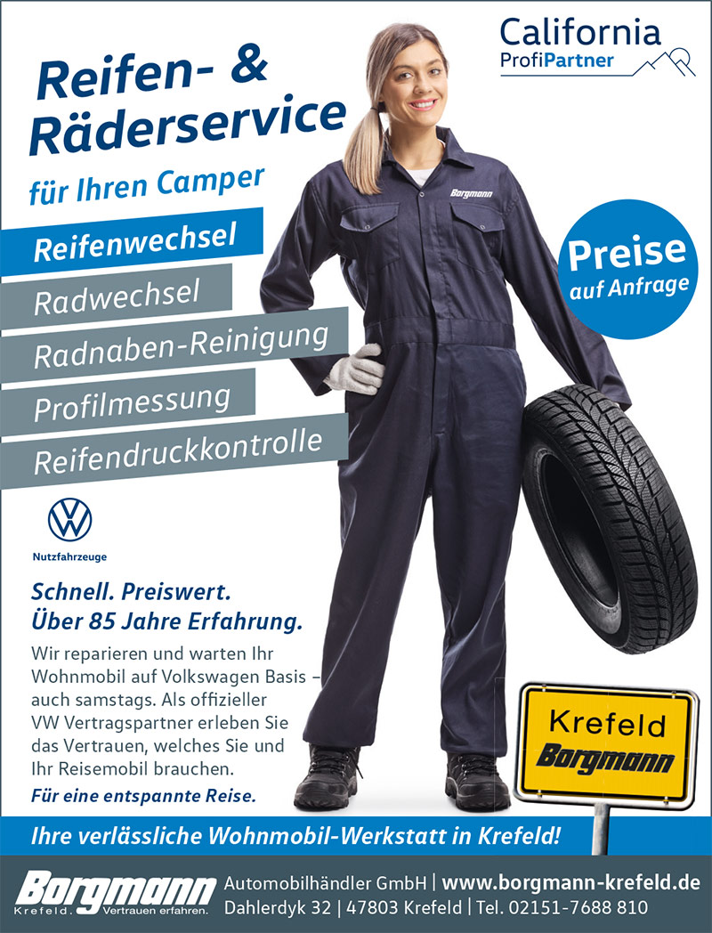 Wohnmobil Werkstatt Krefeld Räder Reifen