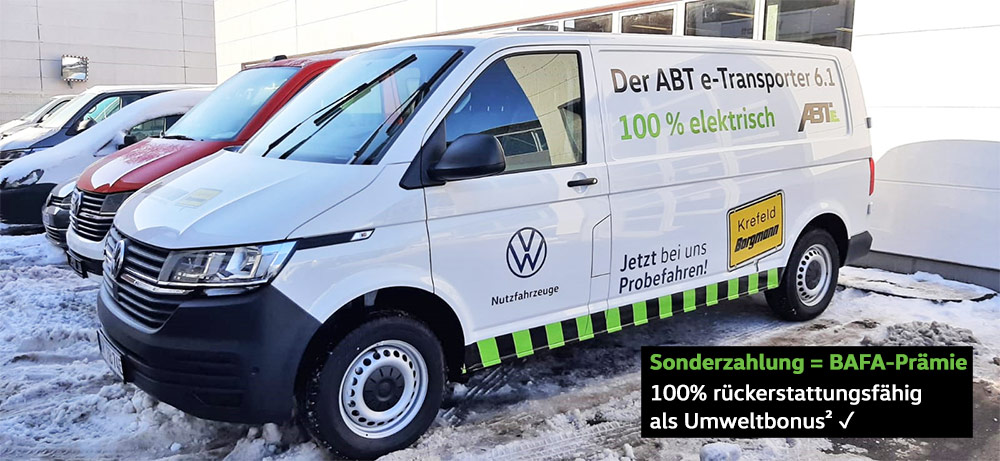 e-Transporter Leasing VW ABT e-Transporter Leasing VW ABT