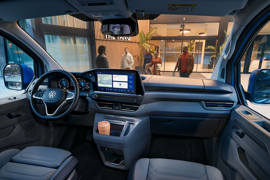 Der neue VW e-Caravelle von innen Der neue VW e-Caravelle von innen