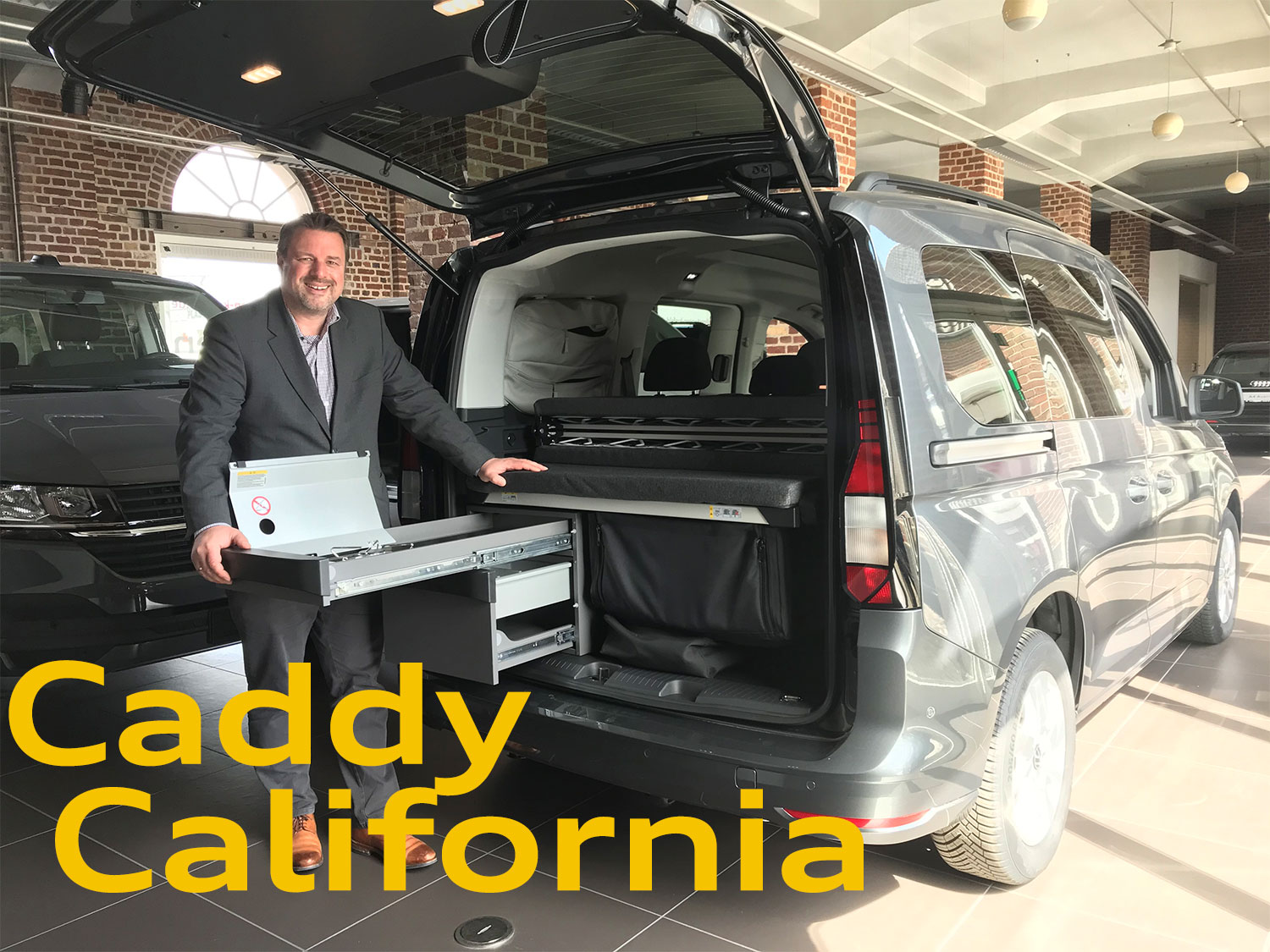 VW Borgmann präsentiert den neuen Caddy California VW Borgmann präsentiert den neuen Caddy California