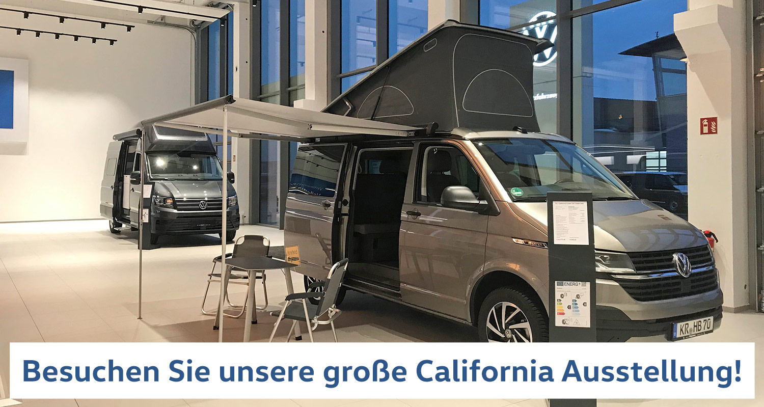 VW Grand California Ausstellung VW Grand California Ausstellung