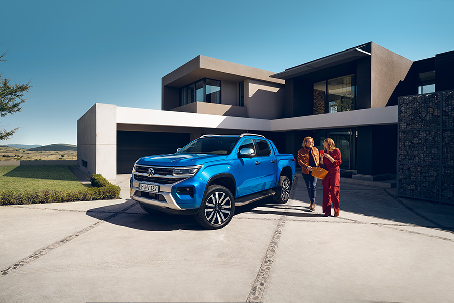 Der VW Amarok Aventura im Autohaus Borgmann