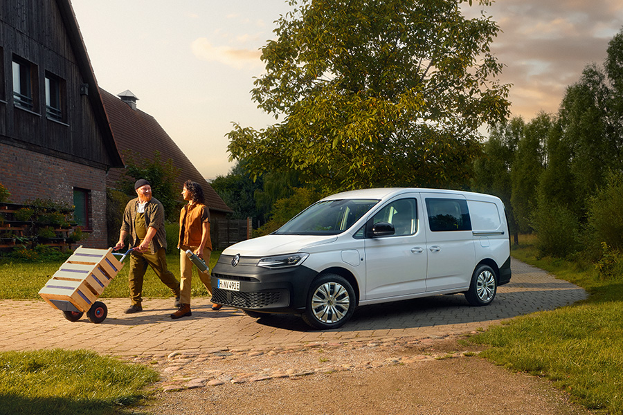 Der VW Caddy Cargo im Autohaus Borgmann
