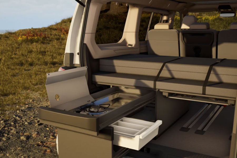 Der neue VW California Beach Camper im Autohaus Borgmann