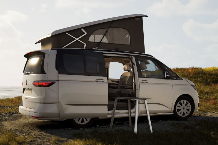 Der neue VW California Beach Camper im Autohaus Borgmann