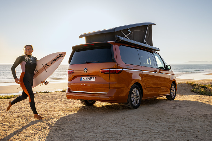 Der neue VW California Beach im Autohaus Borgmann
