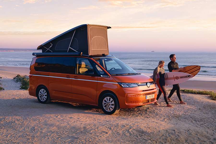 Der neue VW California Beach im Autohaus Borgmann
