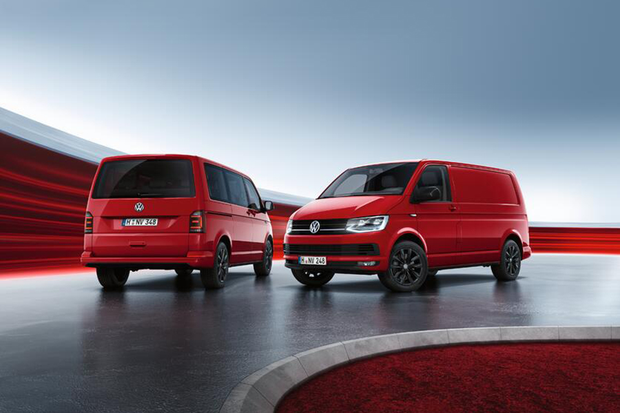 Der Transporter 6.1 Kombi bei Borgmann
