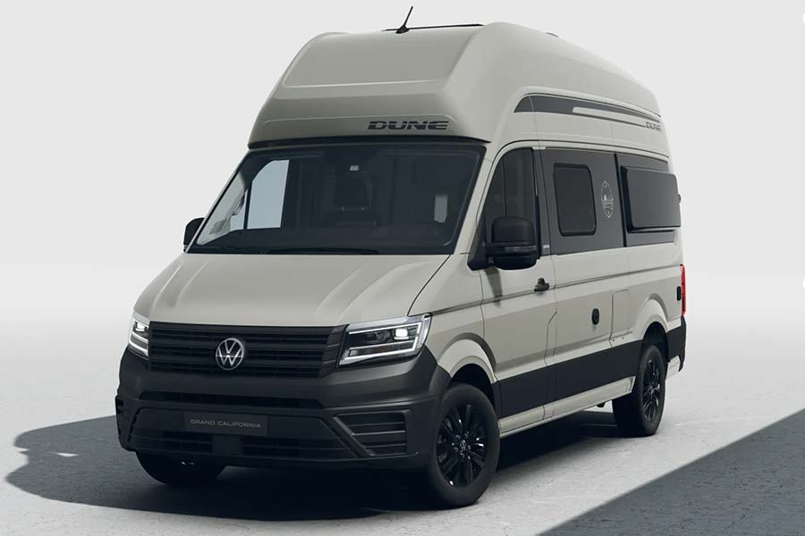 Der VW Grand California Dune 600 bei Autohaus Borgmann