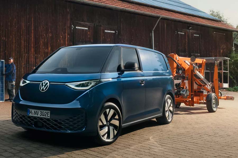 VW ID.Buzz Cargo Pro bei Autohaus Borgmann in Krefeld
