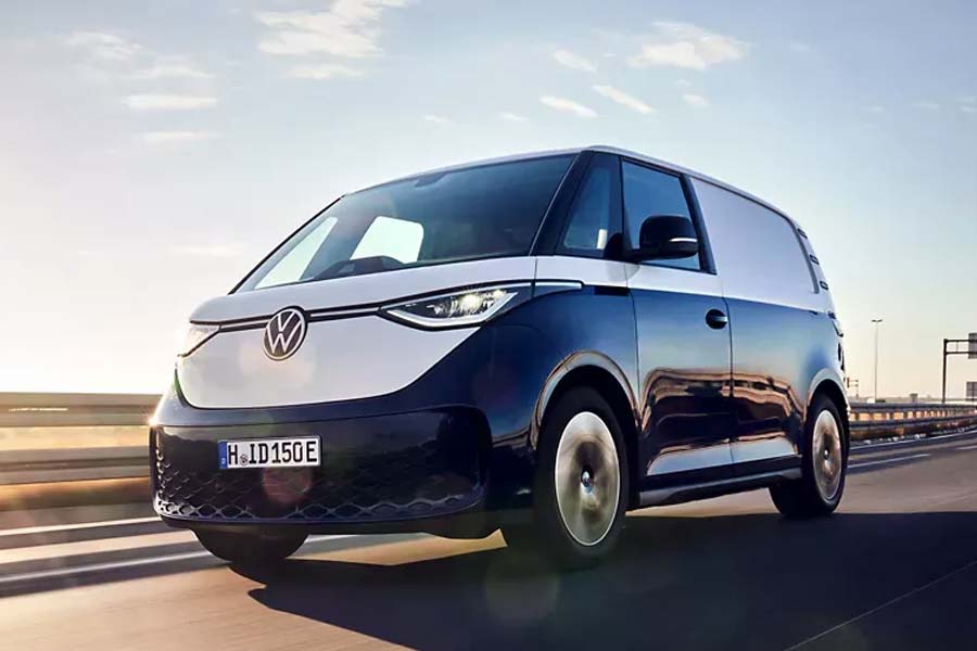 VW ID.Buzz Cargo Pro bei Autohaus Borgmann in Krefeld