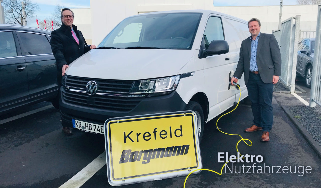 VW Nutzfahrzeuge Borgmann präsentiert den ABT T6.1 VW Nutzfahrzeuge Borgmann präsentiert den ABT T6.1 Elektro-Transporter