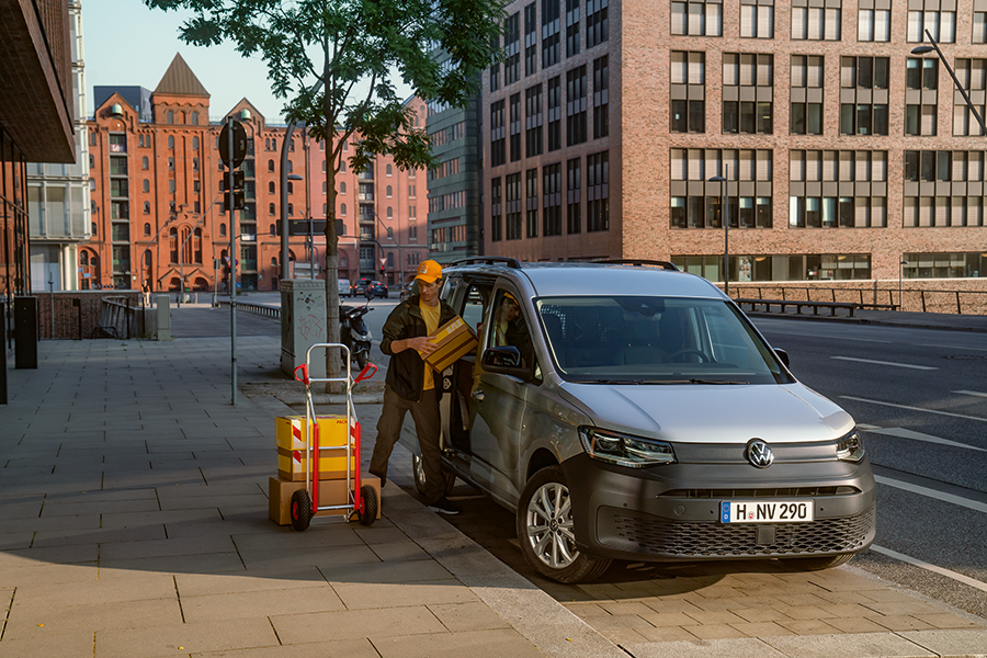 Der Caddy Cargo Maxi bei Borgmann