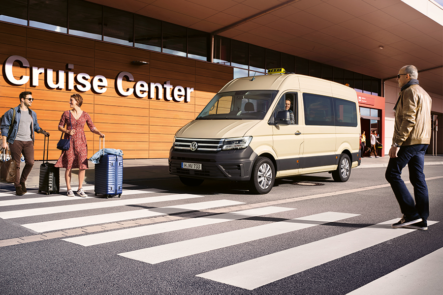 Der VW Crafter als Taxi