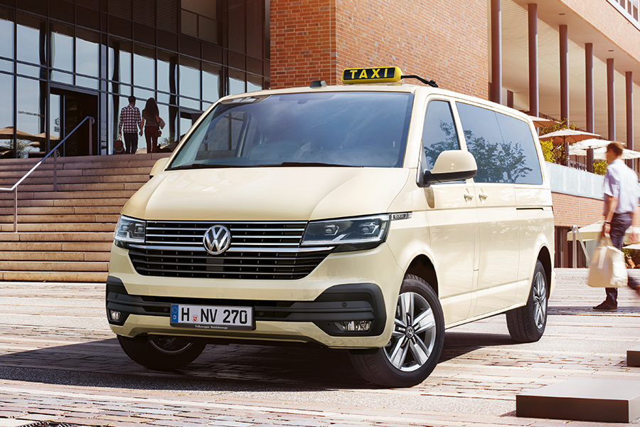 Der Transporter 6.1 Kombi als Taxi