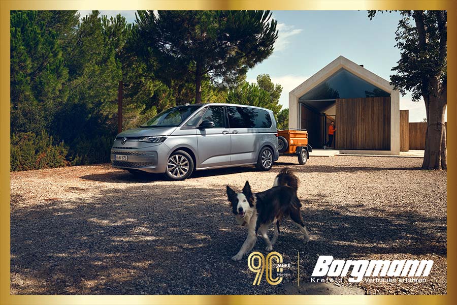 Der neue VW Multivan T7 als 90 Jahre Borgmann Sondermodell