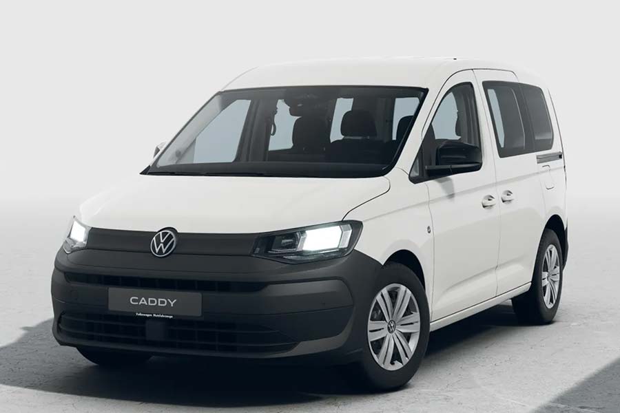 Der neue VW Caddy Trend 5 Türer bei Autohaus Borgmann