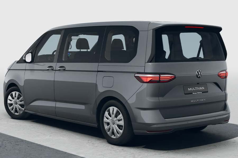 Der neue VW Multivan von hinten