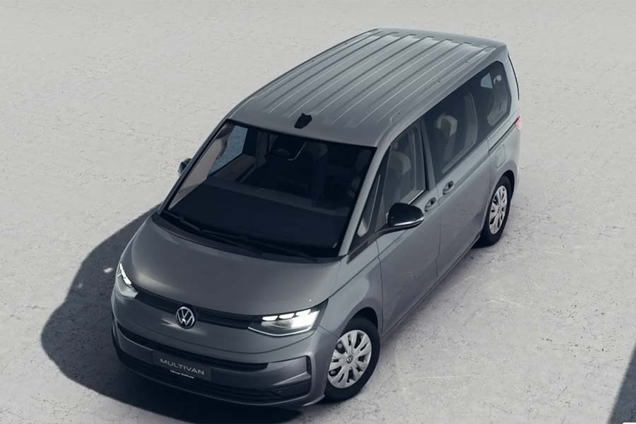 Der neue VW Multivan von oben