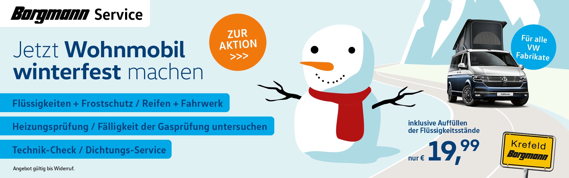 Wohnmobil winterfest machen!