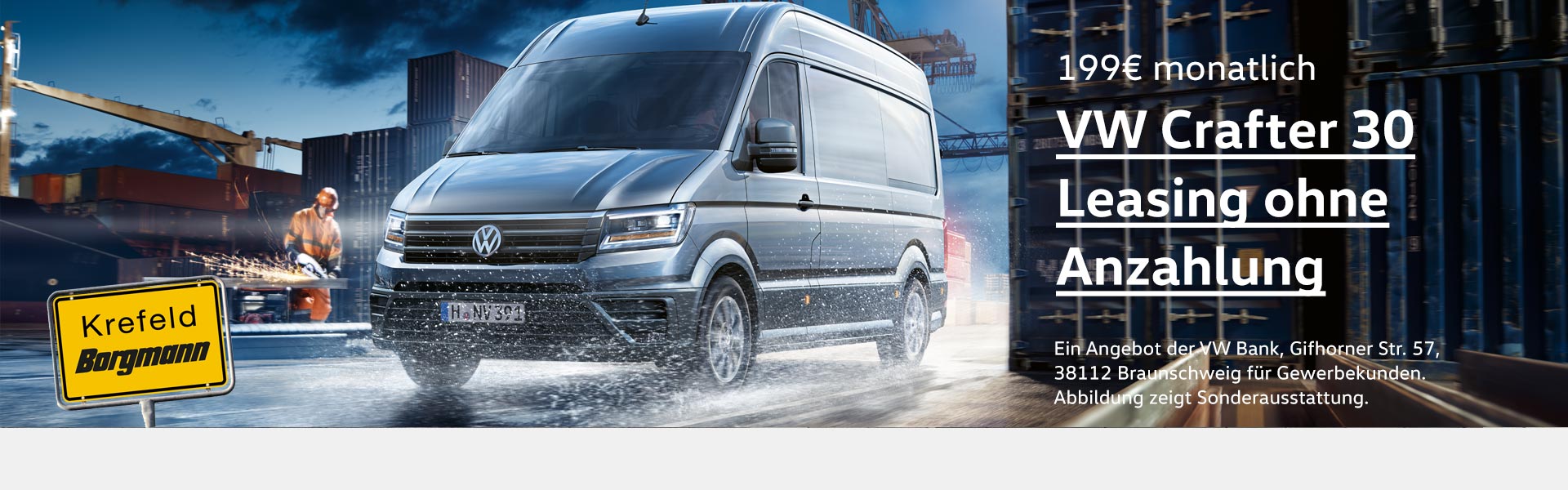 VW Crafter Leasing 199 Euro