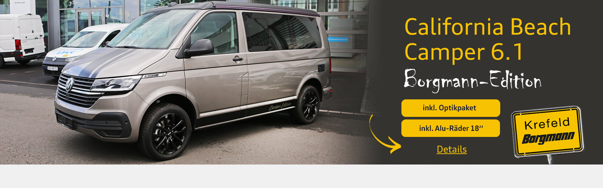 VW California Beach Camper Leasing