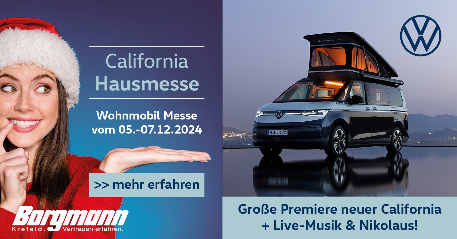 California Hausmesse im Autohaus Borgmann California Hausmesse im Autohaus Borgmann