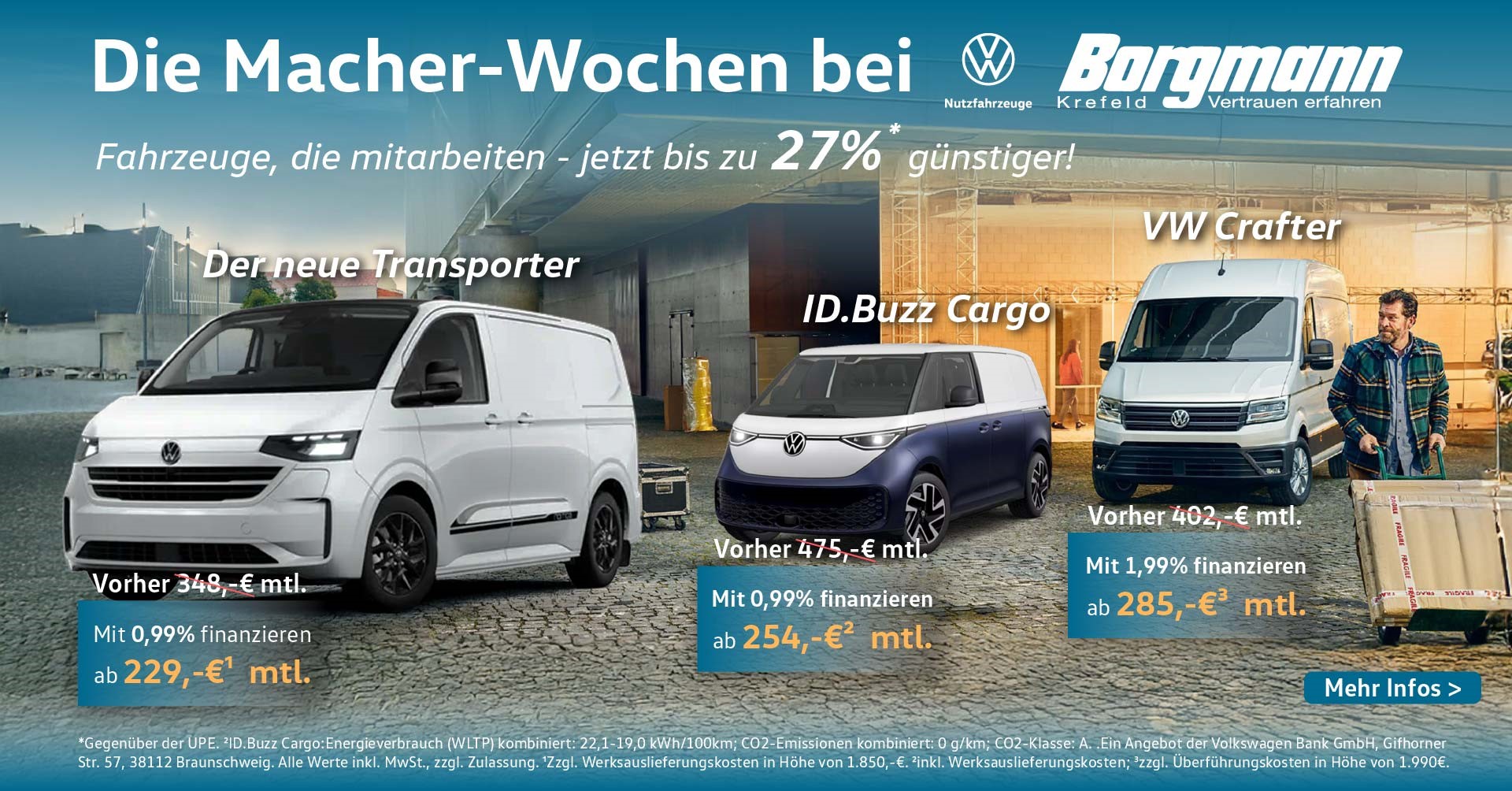 Macher-Wochen bei VW Nutzfahrzeuge Borgmann