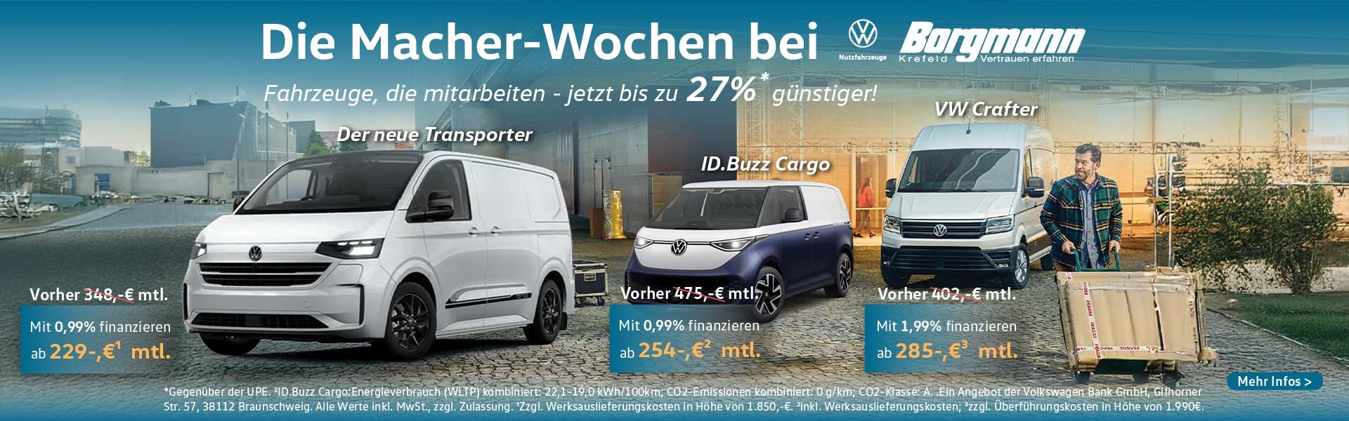 Macher-Wochen bei VW Nutzfahrzeuge Borgmann