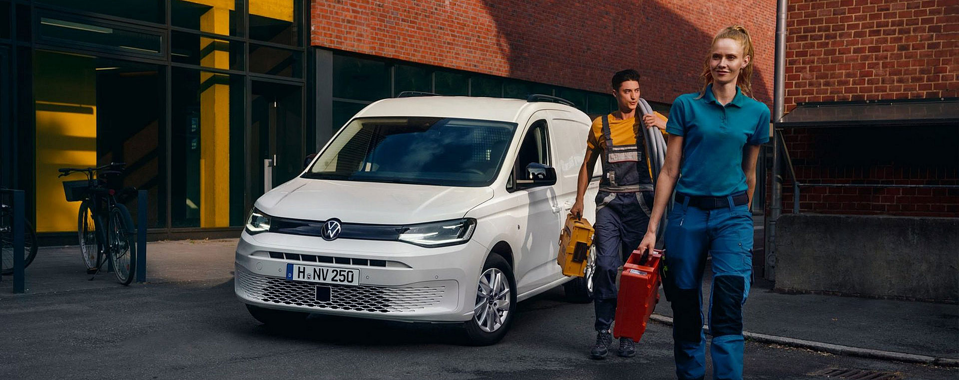 Der neue Caddy Transporter von VW Borgmann Krefeld