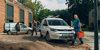 Caddy Cargo im Autohaus Borgmann