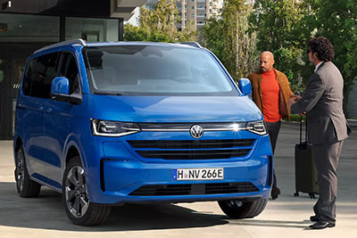 Der neue Caravelle im Autohaus Borgmann