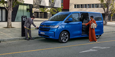 Der neue e-Caravelle im Autohaus Borgmann