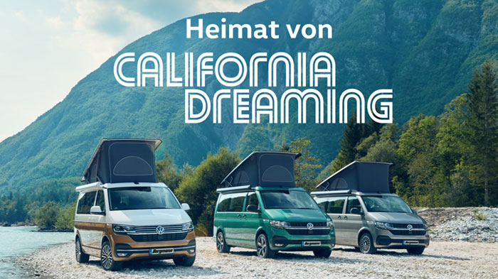 VW California Modelle bei Borgmann