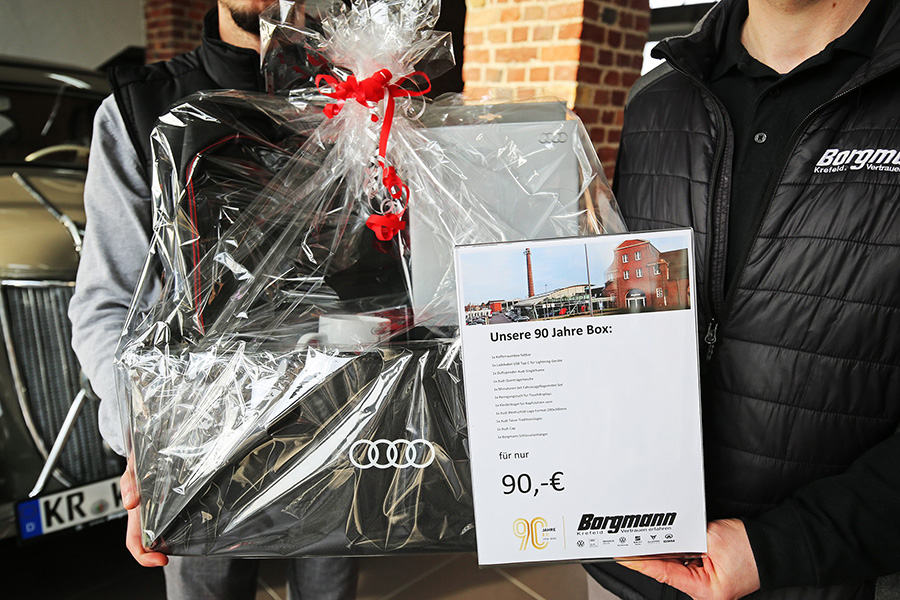 90 Jahre Geschenkbox