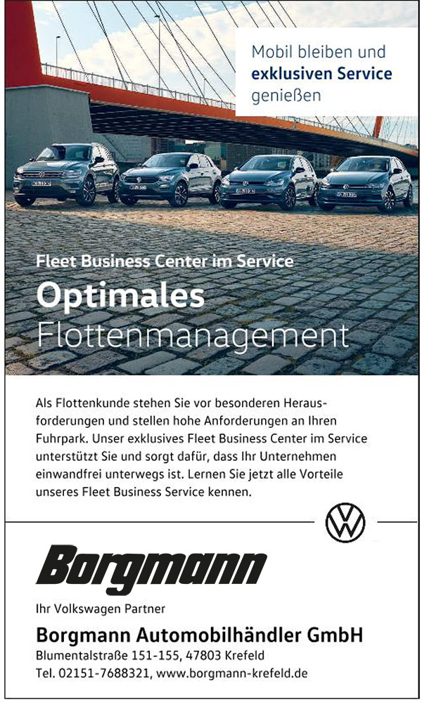 Fleet Business Center im Autohaus Borgmann