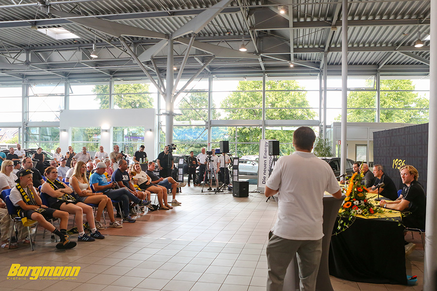 KEV-Pressekonferenz im Autohaus Borgmann